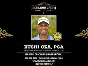 Golf Lessons with Rushi Oza, PGA